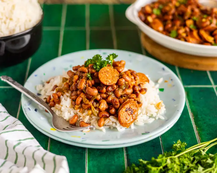 Creole BlackEyes and Rice for the Crock Pot Recipe